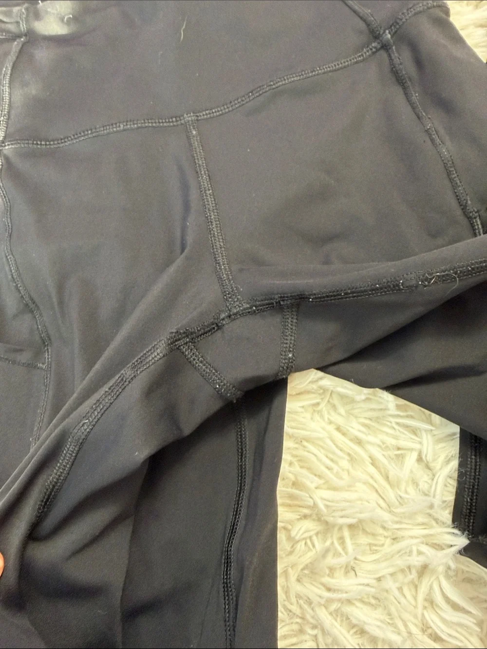 Lululemon Fast And Free 7/8 Tight Black